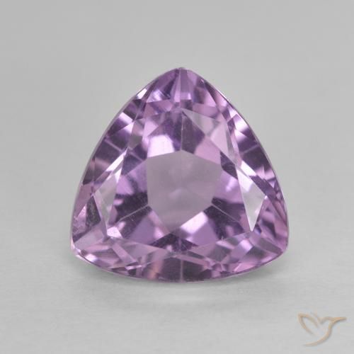 3.18ct Natürlicher Rosaig-violett Amethyst, Trillion, VVS