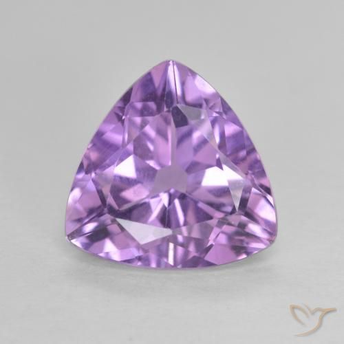 2.77ct Natürlicher Rosaig-violett Amethyst, Trillion, VVS