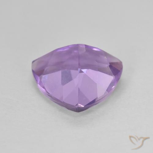 9,17 ctw natürlicher Rosaig-violett Amethyst, Trillion, VVS