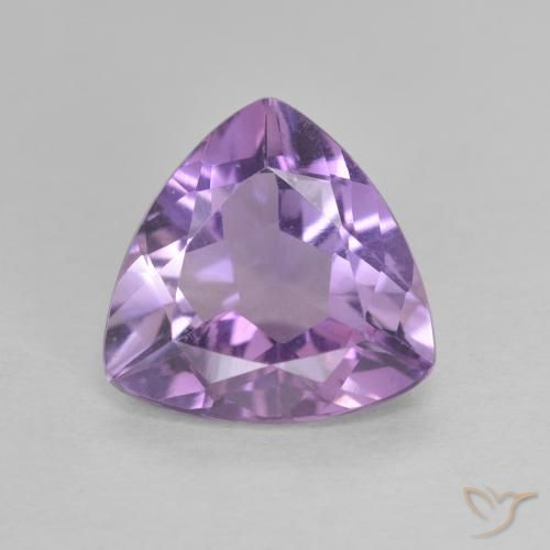 2.63ct Natürlicher Aubergine Veilchen Amethyst, Trillion, VVS
