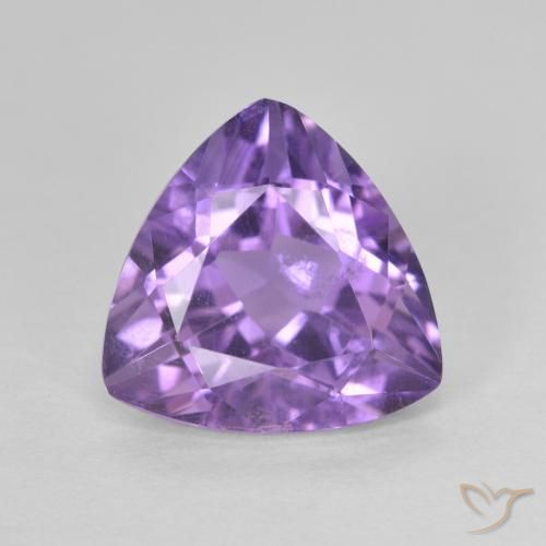 2.92ct Natürlicher Aubergine Veilchen Amethyst, Trillion, VS