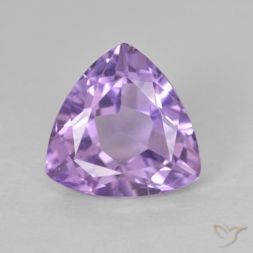 2.98ct Natürlicher Mittelviolett Amethyst, Trillion, VS