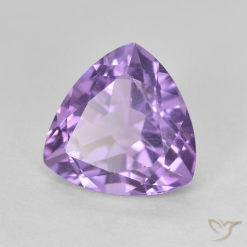 9,17 ctw natürlicher Mittelviolett Amethyst, Trillion, VVS-VS