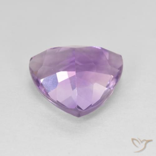 9,17 ctw natürlicher Mittelrosa Violett Amethyst, Trillion, VVS-VS