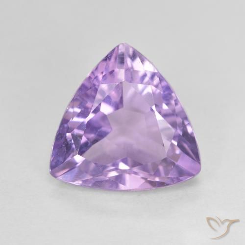 2.80ct Natürlicher Mittelviolett Amethyst, Trillion, VVS-VS