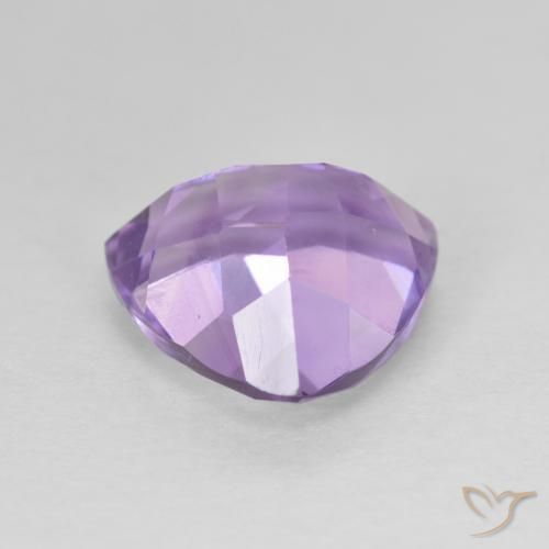 9,17 ctw natürlicher Rosaig-violett Amethyst, Trillion, VVS-VS