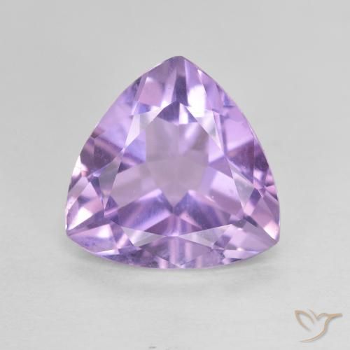 2.74ct Natürlicher Mittelviolett Amethyst, Trillion, VVS-VS