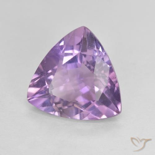9,17 ctw natürlicher Mittelrosa Violett Amethyst, Trillion, VVS-VS
