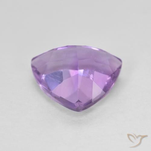 9,17 ctw natürlicher Mittelrosa Violett Amethyst, Trillion, VVS-VS