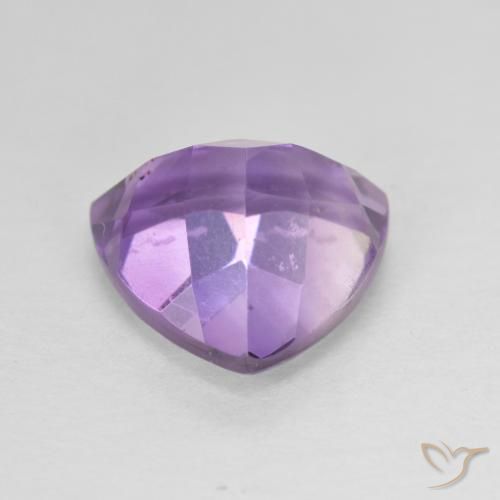 9,17 ctw natürlicher Lilaisch-violett Amethyst, Trillion, VVS-VS