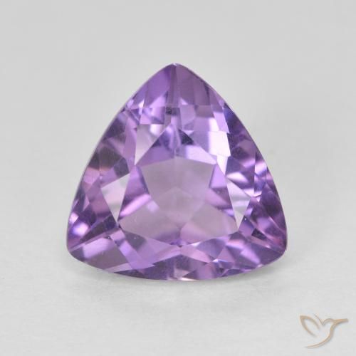 2.96ct Natürlicher Rosaig-violett Amethyst, Trillion, VVS-VS
