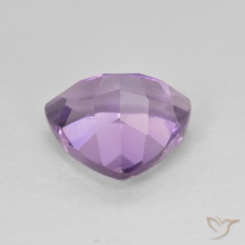 9,17 ctw natürlicher Rosaig-violett Amethyst, Trillion, VVS-VS