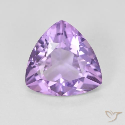 2.58ct Natürlicher Mittelviolett Amethyst, Trillion, VVS-VS