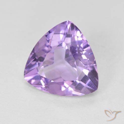 9,17 ctw natürlicher Mittelviolett Amethyst, Trillion, VVS-VS
