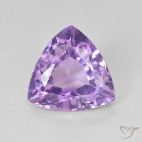 2.91ct Natürlicher Rosaig-violett Amethyst, Trillion, VVS-VS