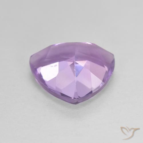 9,17 ctw natürlicher Mittelrosa Violett Amethyst, Trillion, VVS-VS