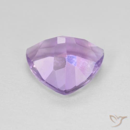 9,17 ctw natürlicher Mittelviolettes Rosa Amethyst, Trillion, VVS-VS