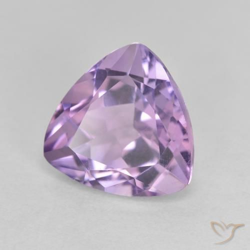 9,17 ctw natürlicher Mittelviolettes Rosa Amethyst, Trillion, VVS-VS