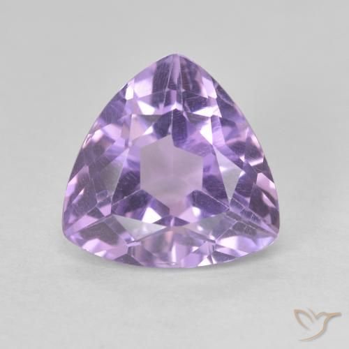 3.11ct Natürlicher Mittelviolettes Rosa Amethyst, Trillion, VVS-VS