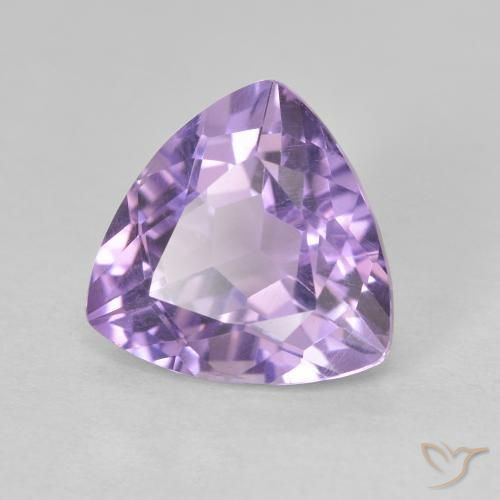 9,17 ctw natürlicher Mittelviolettes Rosa Amethyst, Trillion, VVS-VS
