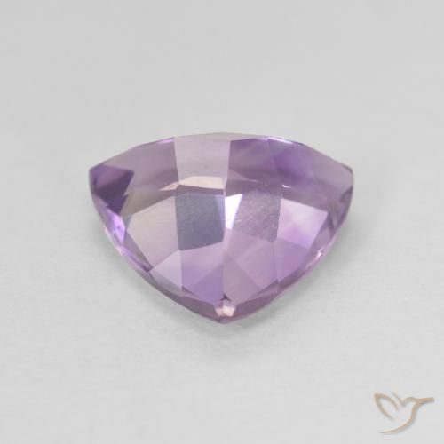 9,17 ctw natürlicher Medium Light Purplish-Violet Amethyst, Trillion, VVS-VS