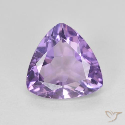 2.74ct Natürlicher Mittelviolettes Rosa Amethyst, Trillion, VVS-VS