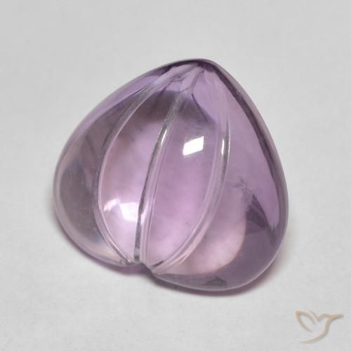 9,17 ctw natürlicher Magenta Amethyst, Herz, Transparent
