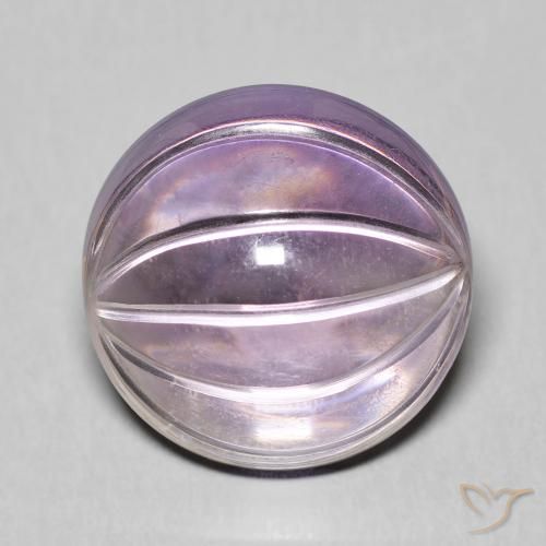 10.21ct Natürlicher Hell-Mittelviolett Amethyst, Oval, Transparent
