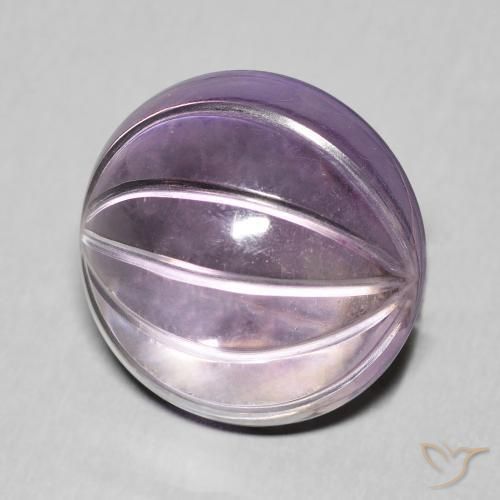 9,17 ctw natürlicher Hell-Mittelviolett Amethyst, Oval, Transparent