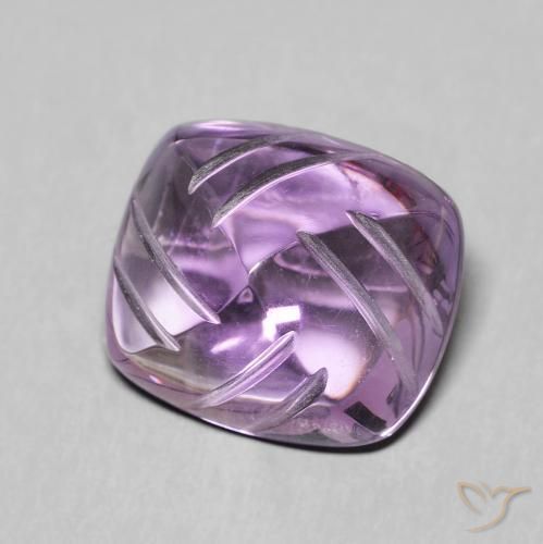 9,17 ctw natürlicher Medium Light Purplish-Violet Amethyst, Fantasie, Transparent
