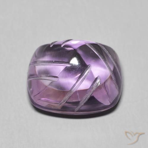 9,17 ctw natürlicher Medium Light Purplish-Violet Amethyst, Fantasie, Transparent