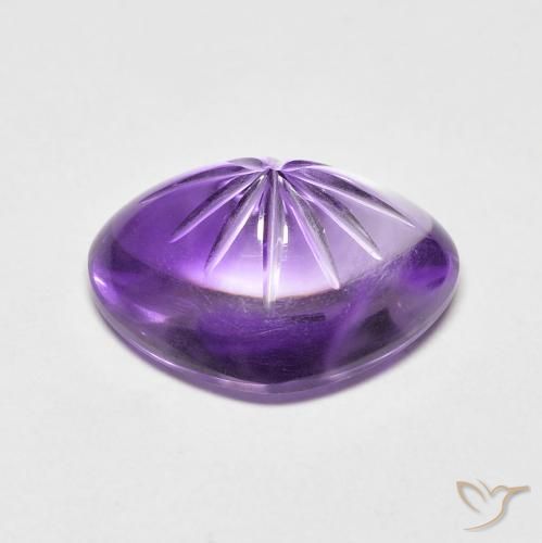 9,17 ctw natürlicher Mittelviolett Amethyst, Herz, Transparent
