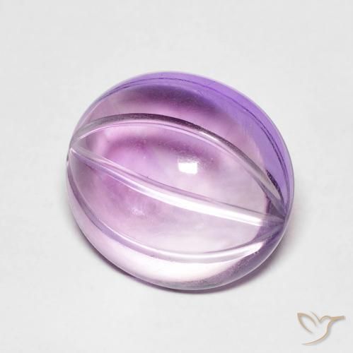 9,17 ctw natürlicher Rosaig-violett Amethyst, Oval, Transparent