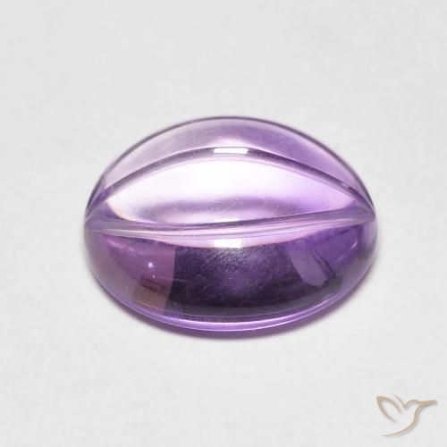 9,17 ctw natürlicher Rosaig-violett Amethyst, Oval, Transparent
