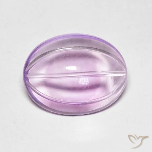 6.02ct Natürlicher Rosa Iris Violett Amethyst, Oval, Transparent