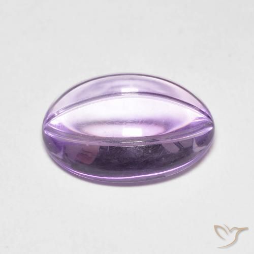 9,17 ctw natürlicher Rosa Iris Violett Amethyst, Oval, Transparent