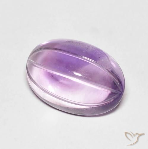 9,17 ctw natürlicher Sangria-Veilchen Amethyst, Oval, Transparent