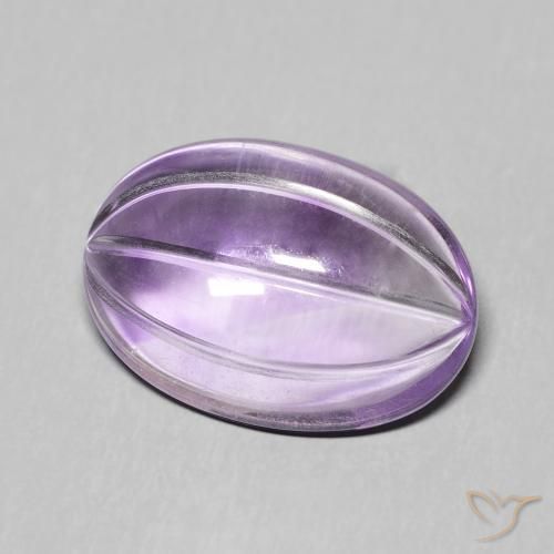 9,17 ctw natürlicher Mittelviolett Amethyst, Oval, Transparent