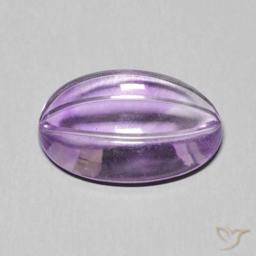 9,17 ctw natürlicher Mittelviolett Amethyst, Oval, Transparent