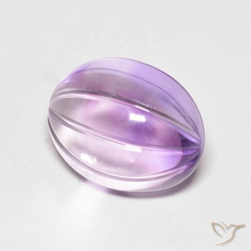 9,17 ctw natürlicher Iris Violett Amethyst, Oval, Transparent
