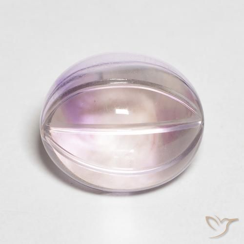 5.44ct Natürlicher Helle Iris Violett Amethyst, Oval, Transparent