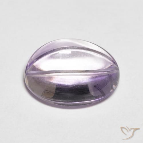 9,17 ctw natürlicher Helle Iris Violett Amethyst, Oval, Transparent