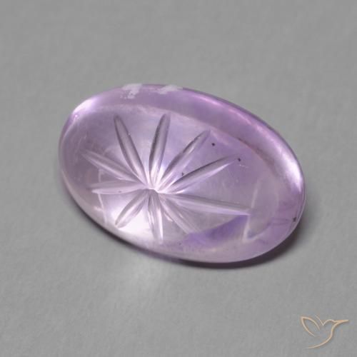 9,17 ctw natürlicher Iris Violett Amethyst, Oval, Transparent