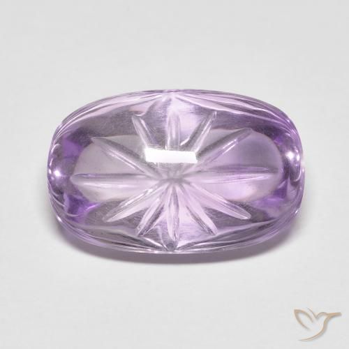 9,17 ctw natürlicher Mittelviolett Amethyst, Oval, Transparent