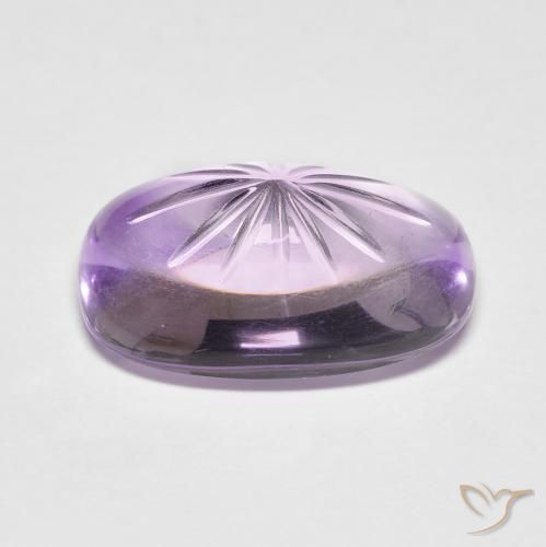 9,17 ctw natürlicher Mittelviolett Amethyst, Oval, Transparent