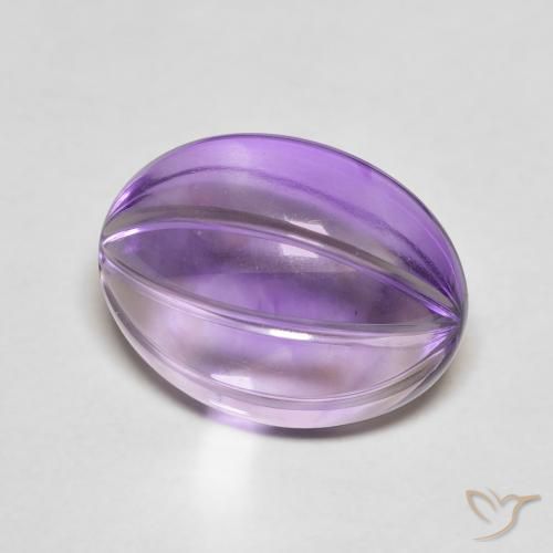 9,17 ctw natürlicher tiefviolett Amethyst, Oval, Transparent