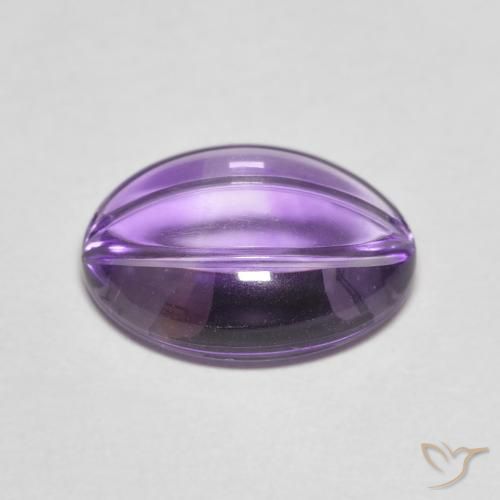 9,17 ctw natürlicher tiefviolett Amethyst, Oval, Transparent