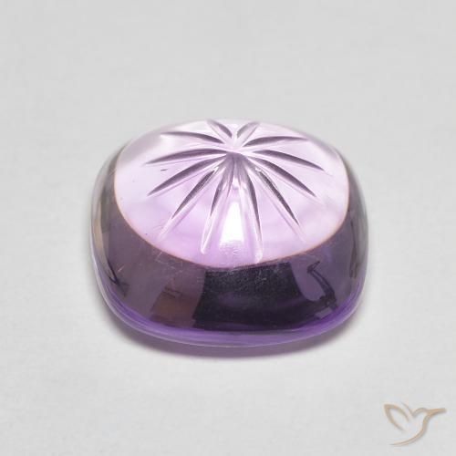 8.59ct Natürlicher Mittelviolett Amethyst, Fantasie, Transparent