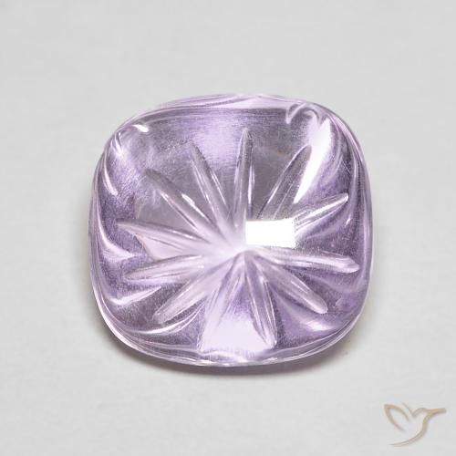 7.08ct Natürlicher Mittelviolett Amethyst, Fantasie, Transparent