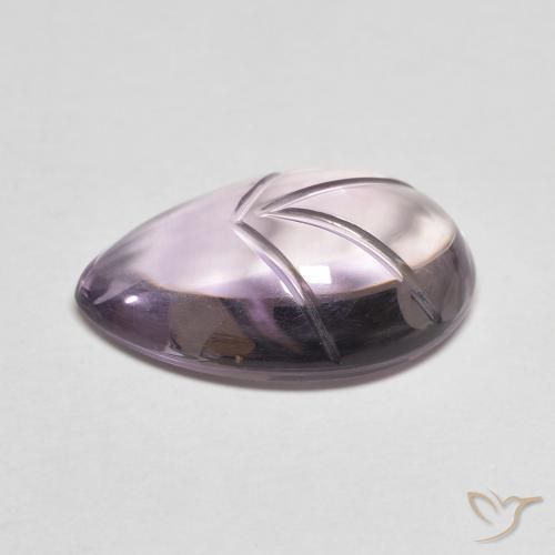9,17 ctw natürlicher Hell-Mittelviolett Amethyst, Birnenform, Transparent